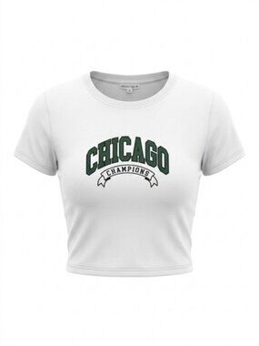 Orange Kiss Chicago Champions T-shirt Women’s Medium